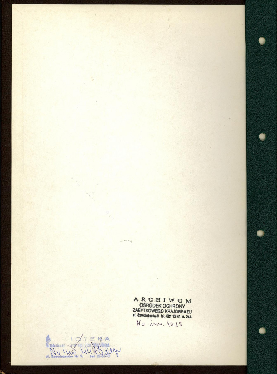 EP - Ewidencja parkowa, skan nr 2