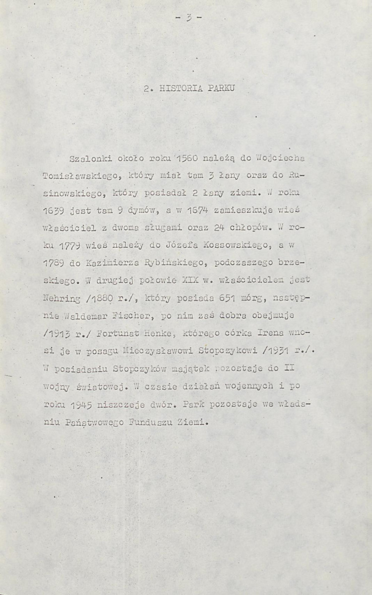 EP - Ewidencja parkowa, skan nr 11