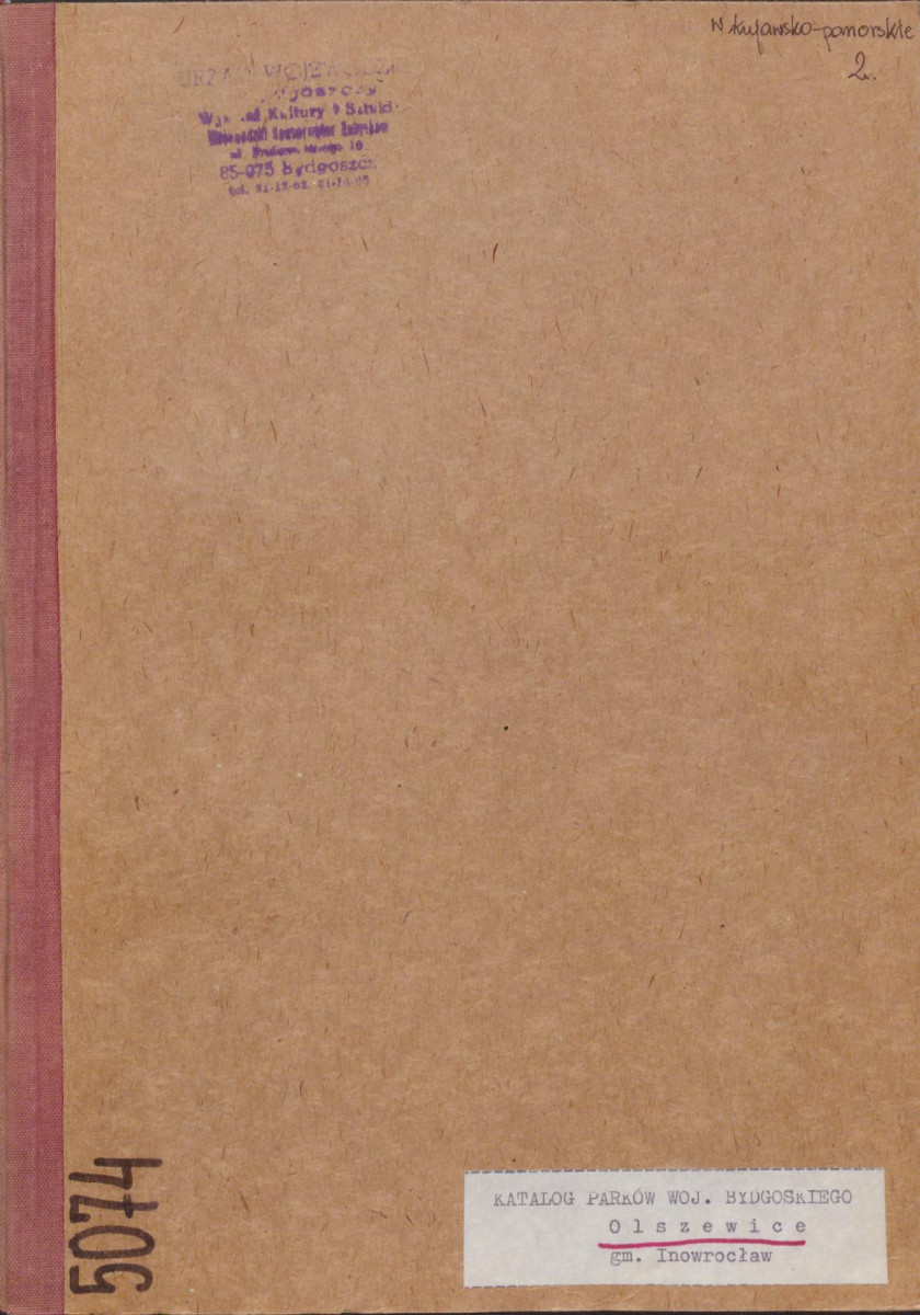 EP - Ewidencja parkowa, skan nr 1