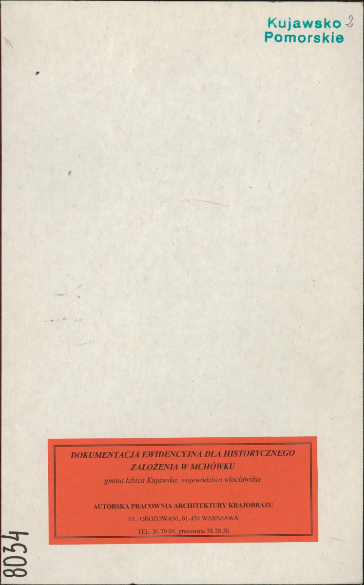 EP - Ewidencja parkowa, skan nr 1