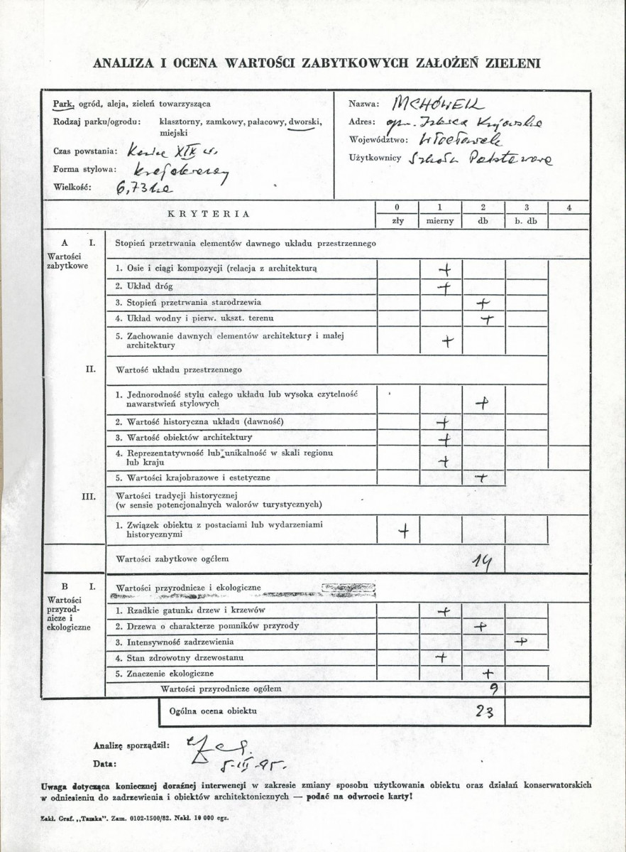 EP - Ewidencja parkowa, skan nr 3