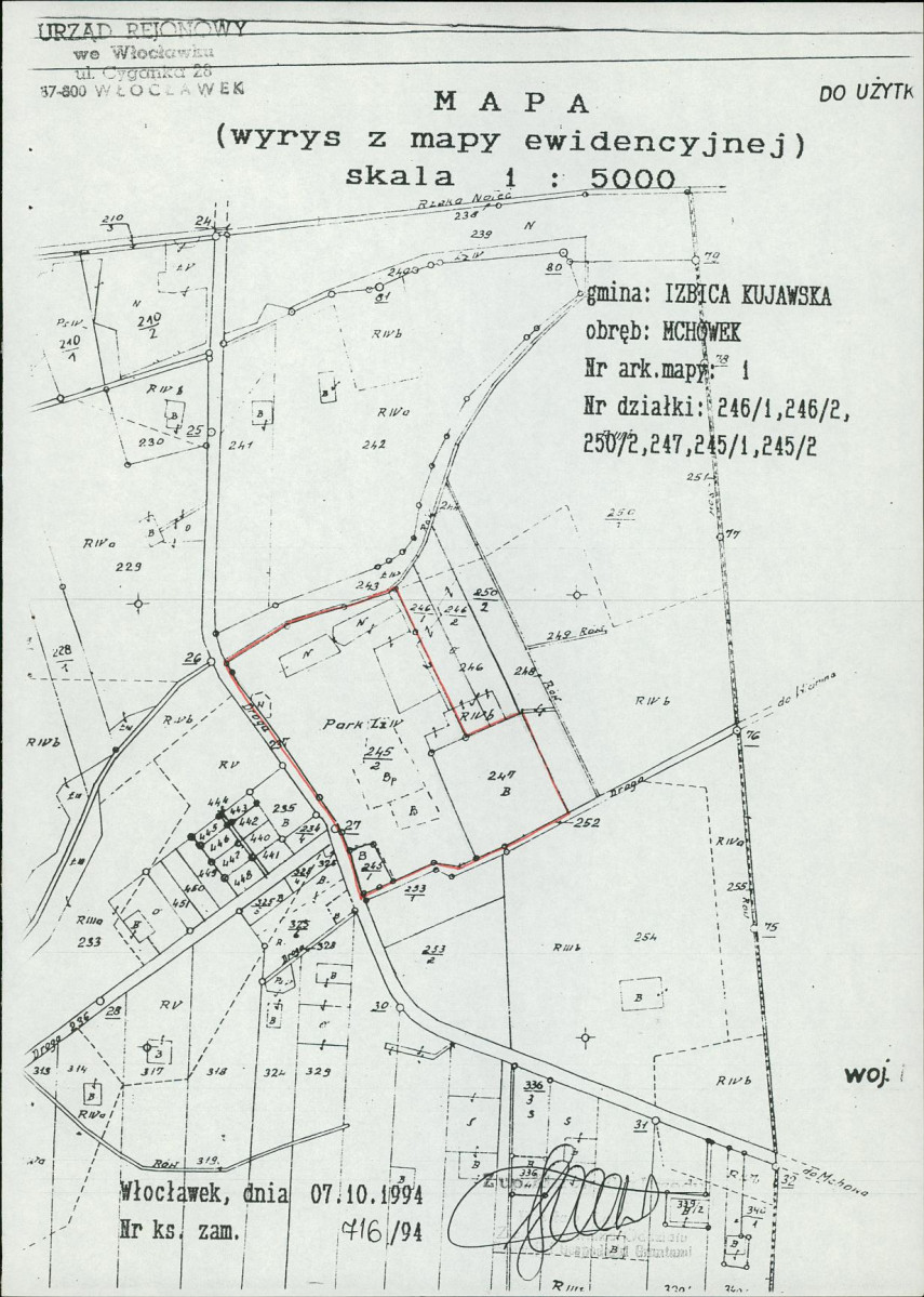 EP - Ewidencja parkowa, skan nr 22