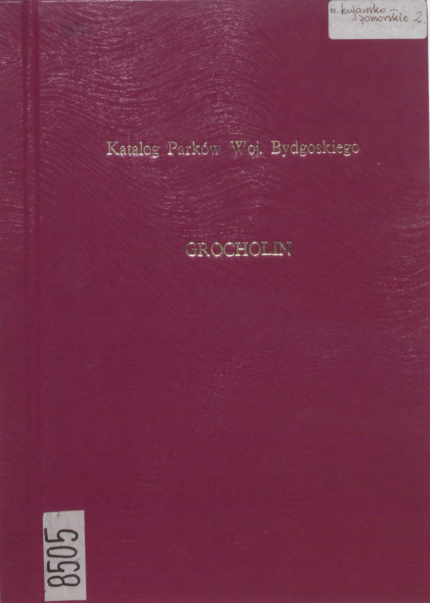 EP - Ewidencja parkowa, skan nr 1