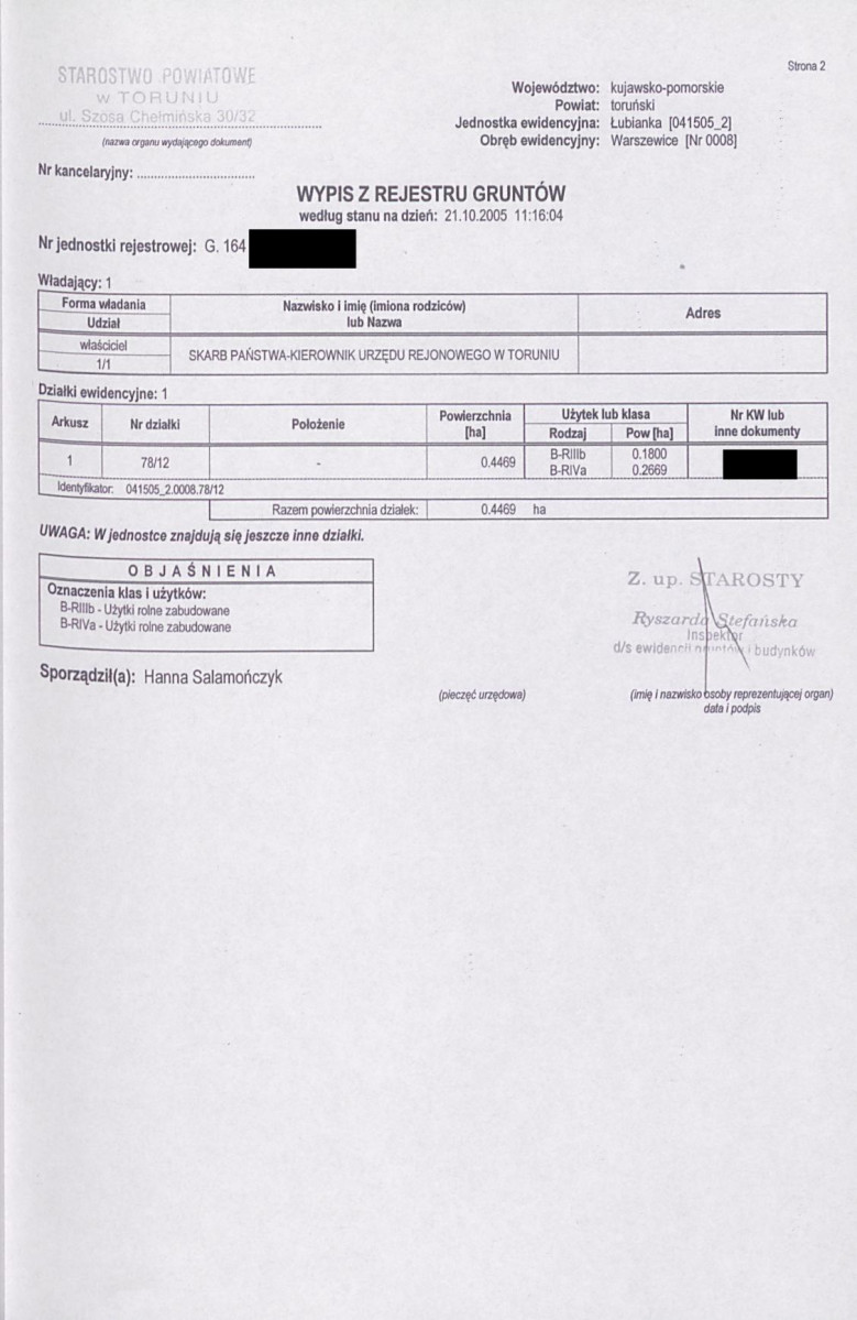 EP - Ewidencja parkowa, skan nr 29