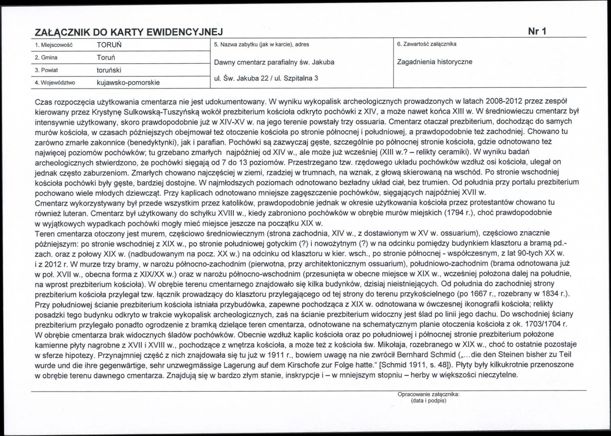 KC - Karta cmentarza, skan nr 5