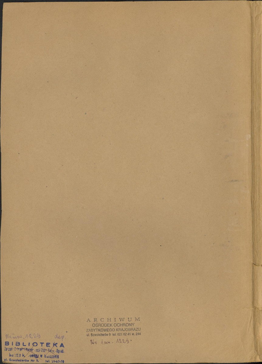 EP - Ewidencja parkowa, skan nr 2