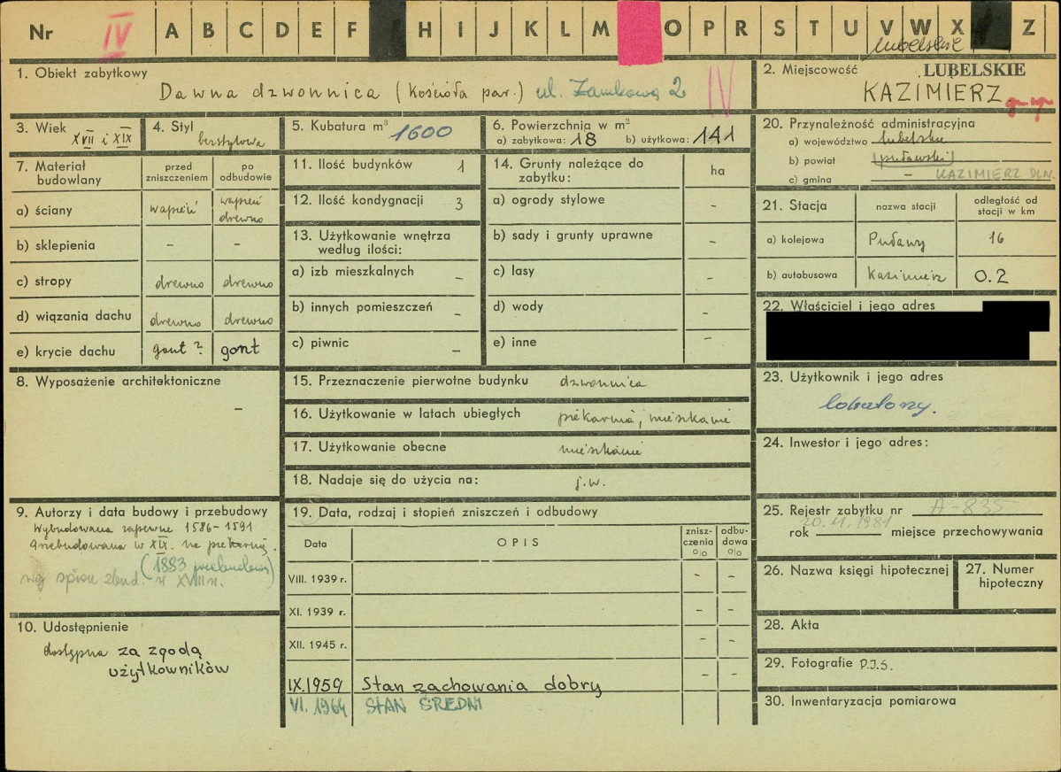 KZ - Karta zielona, skan nr 1