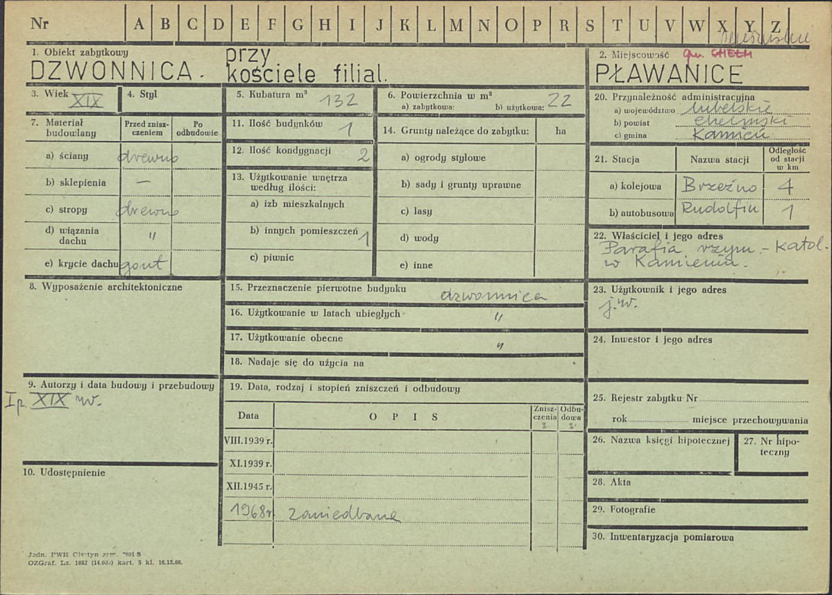 Karta zielona, skan nr 1