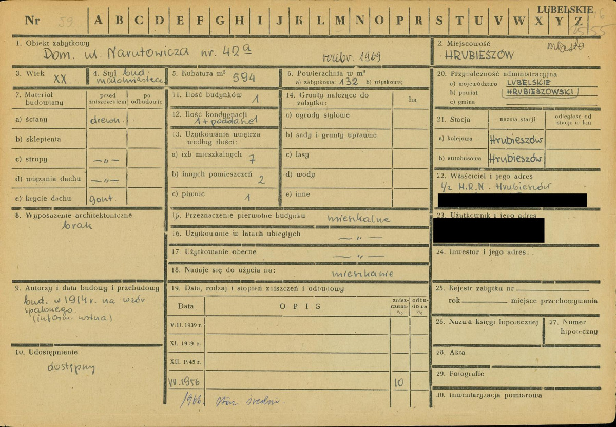 KZ - Karta zielona, skan nr 1