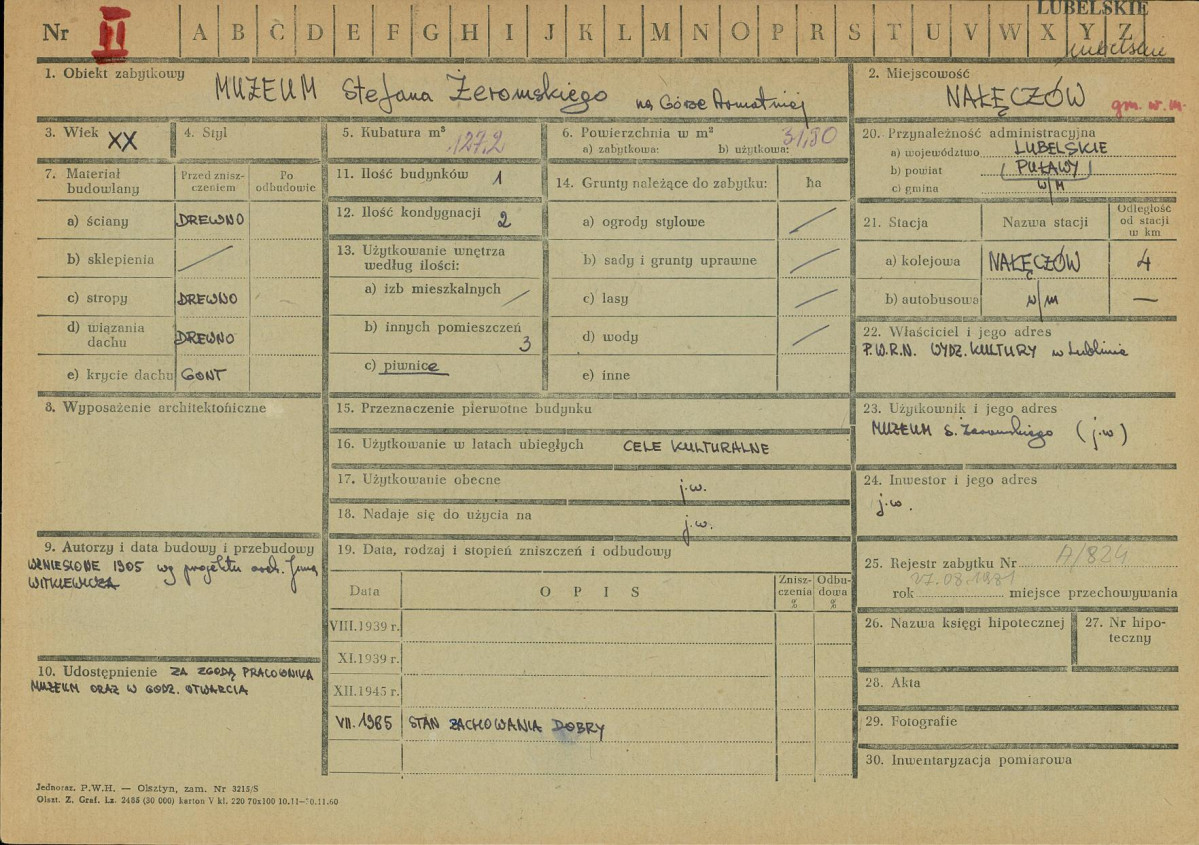 KZ - Karta zielona, skan nr 1