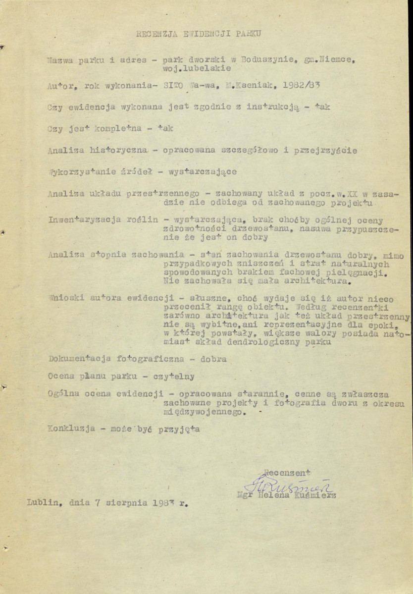 EP - Ewidencja parkowa, skan nr 5