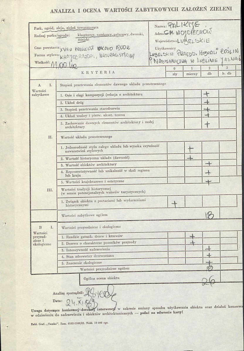 Ewidencja parkowa, skan nr 3