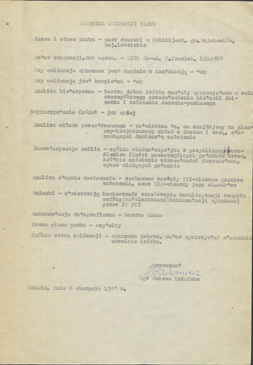 Ewidencja parkowa, skan nr 5