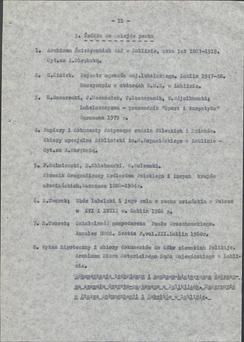 Ewidencja parkowa, skan nr 19