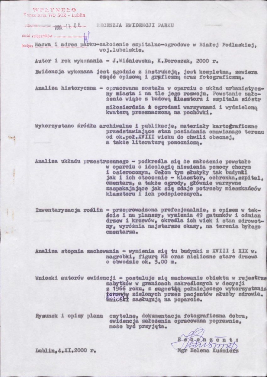 EP - Ewidencja parkowa, skan nr 57