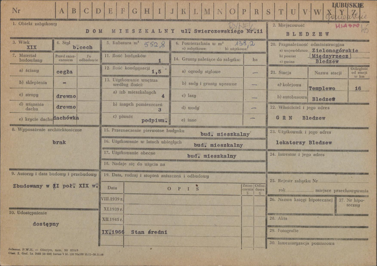 Karta zielona, skan nr 1