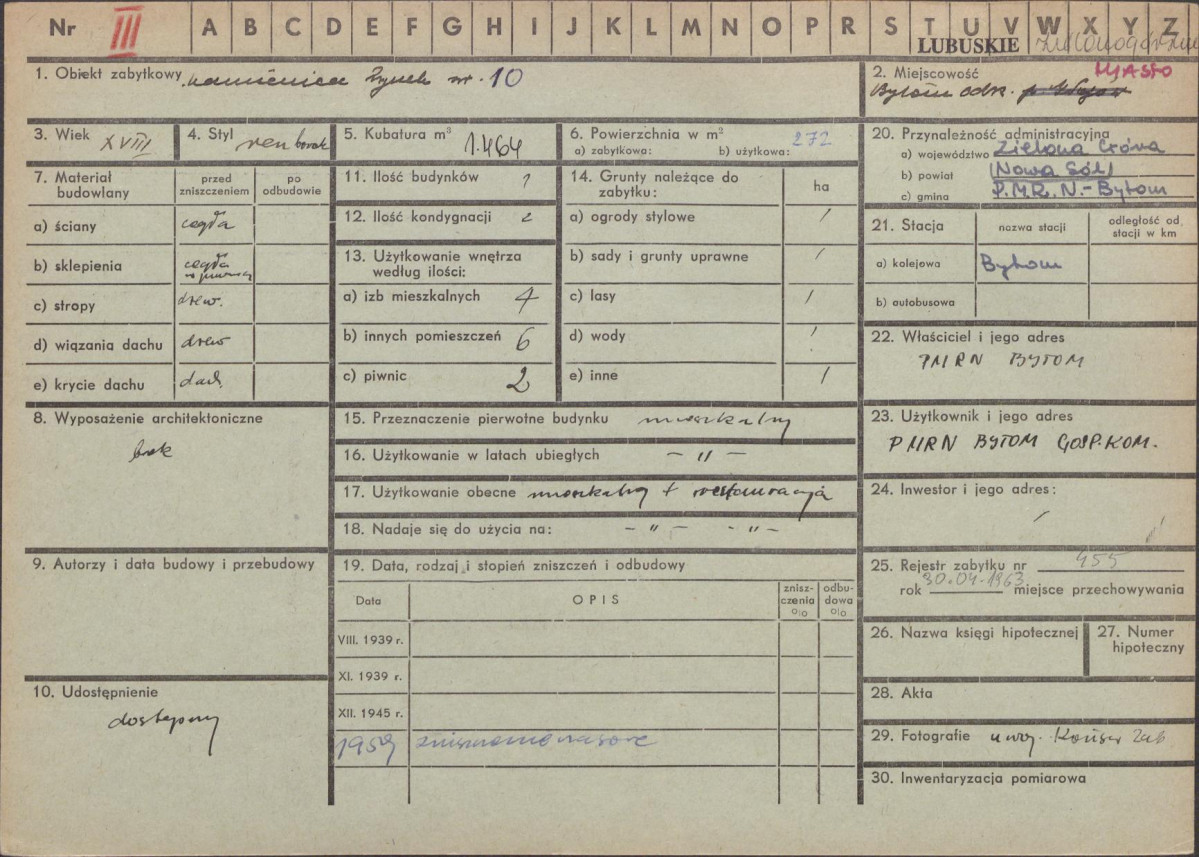 Karta zielona, skan nr 1