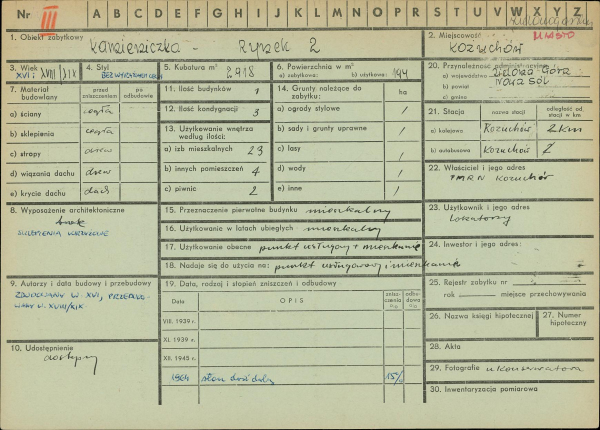 Karta zielona, skan nr 1