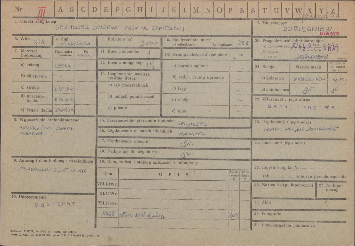 Karta zielona, skan nr 1