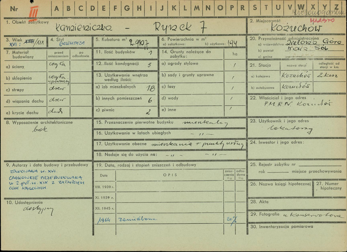 Karta zielona, skan nr 1