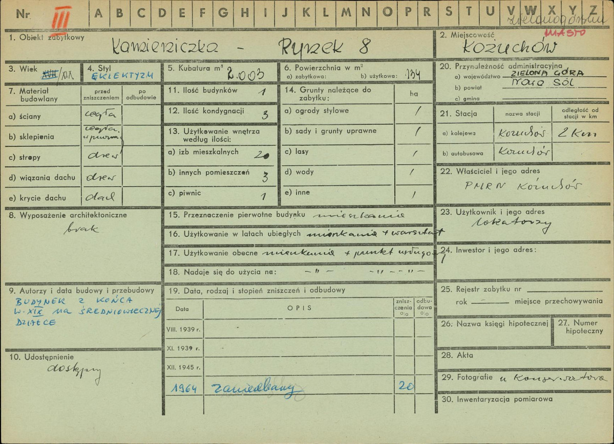Karta zielona, skan nr 1