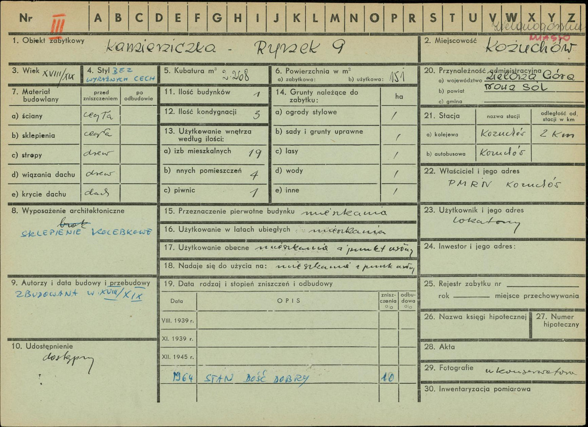 Karta zielona, skan nr 1
