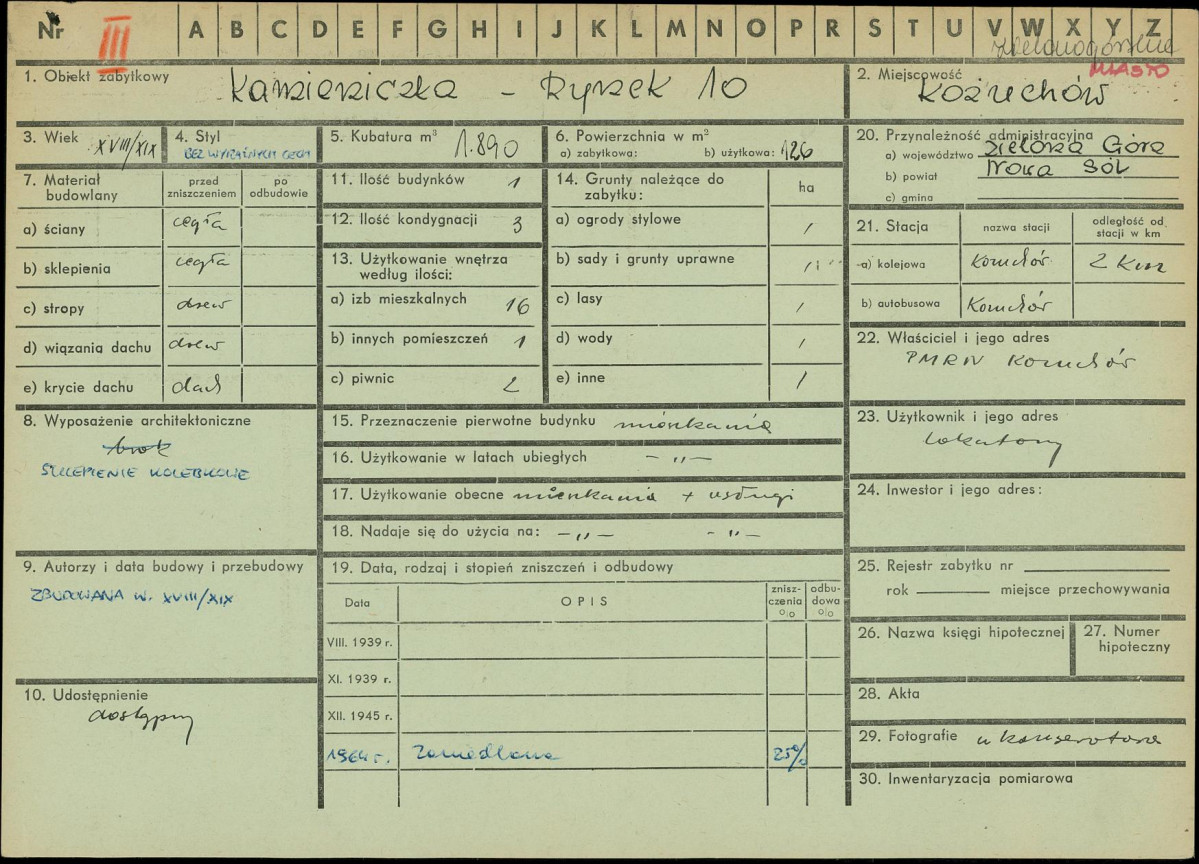 Karta zielona, skan nr 1