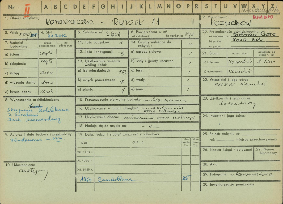 Karta zielona, skan nr 1
