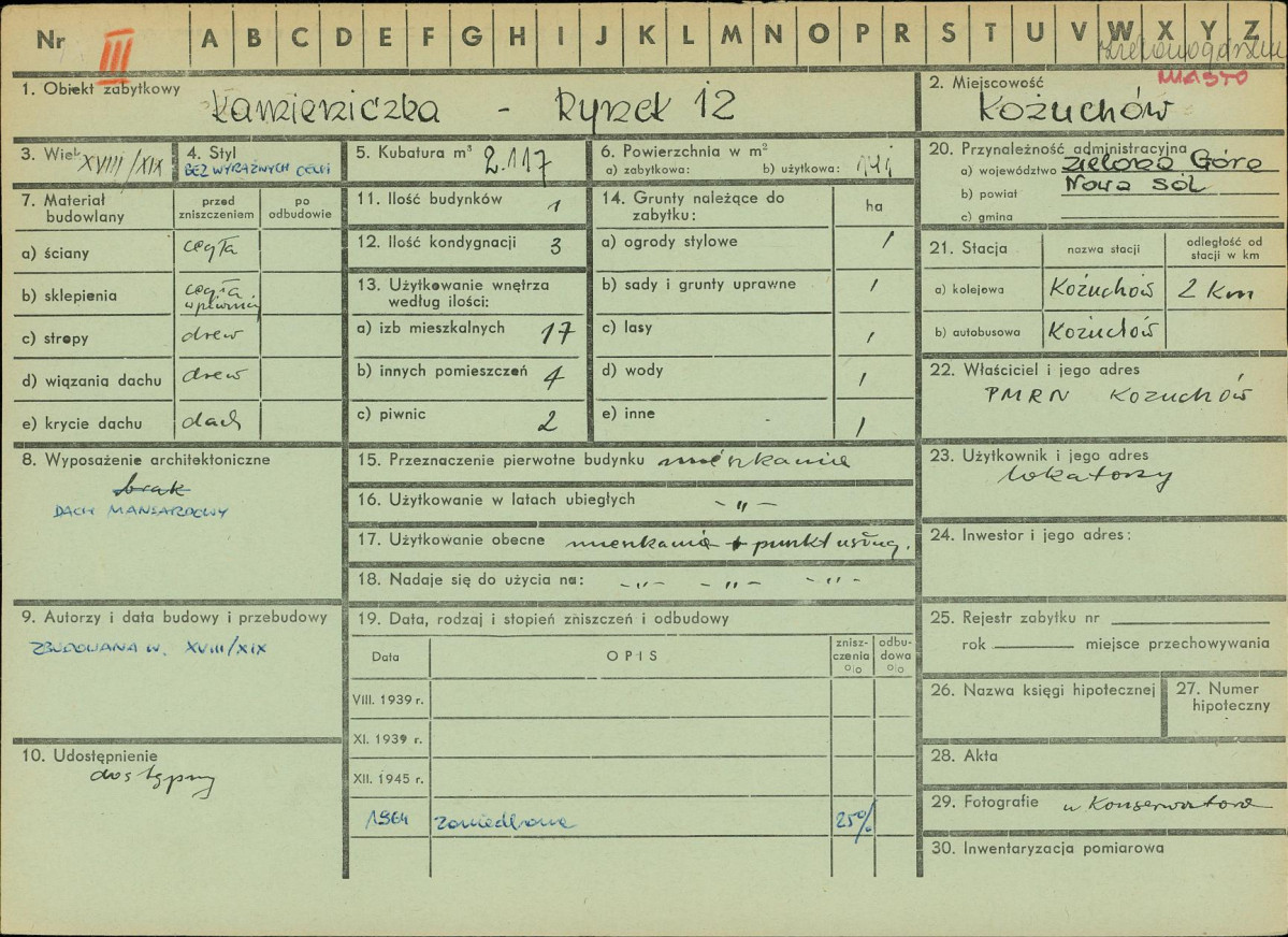Karta zielona, skan nr 1