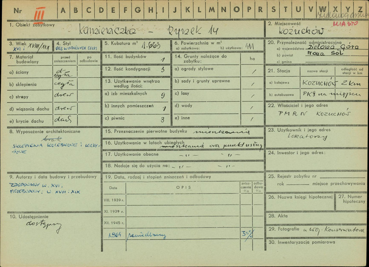 Karta zielona, skan nr 1