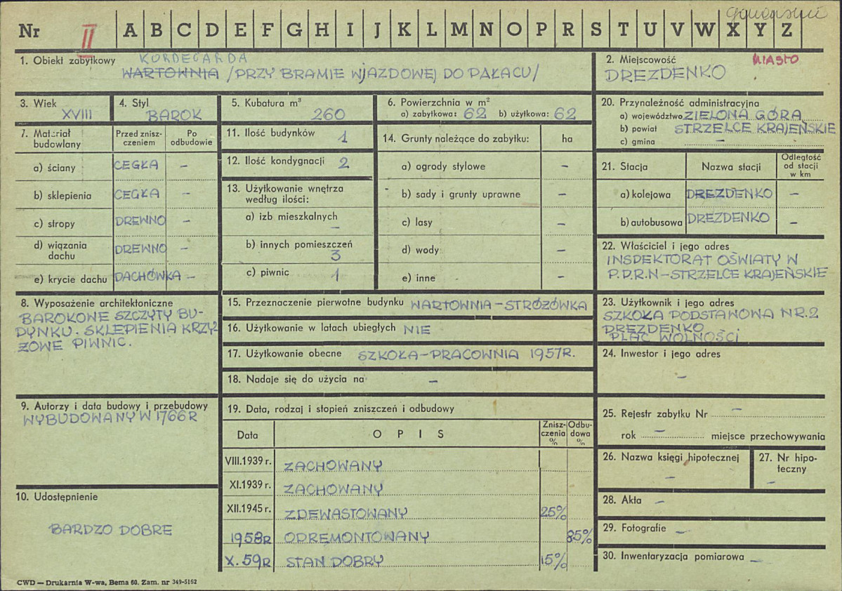 Karta zielona, skan nr 1