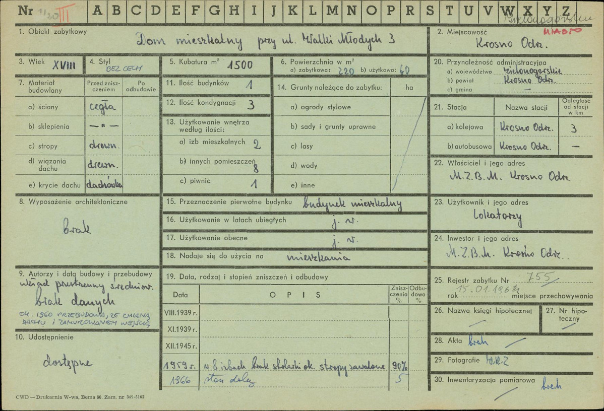 Karta zielona, skan nr 1