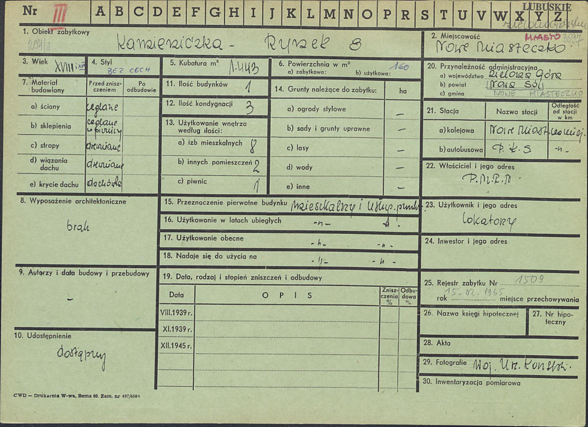 Karta zielona, skan nr 1