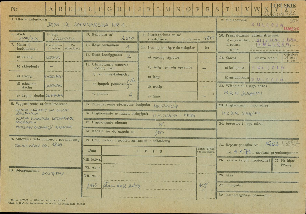 Karta zielona, skan nr 1
