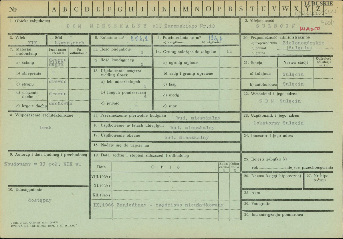 Karta zielona, skan nr 1