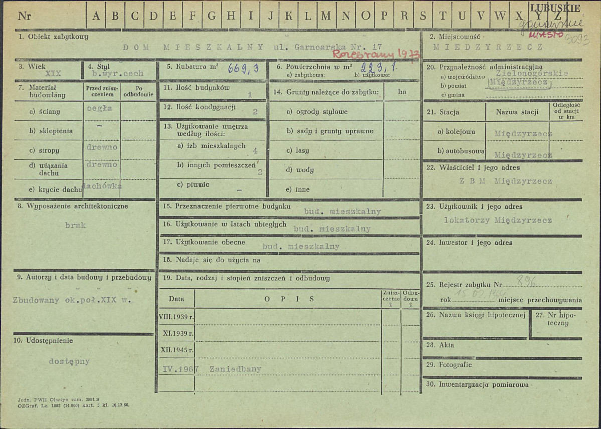 Karta zielona, skan nr 1