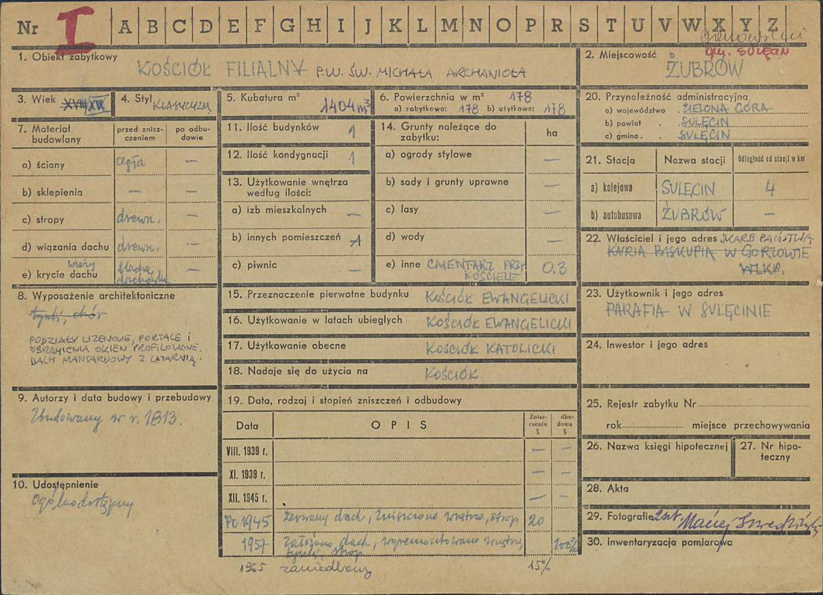 Karta zielona, skan nr 1