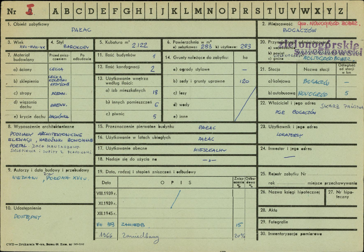 Karta zielona, skan nr 1