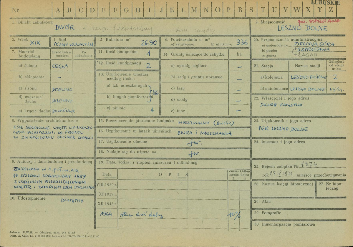 Karta zielona, skan nr 1