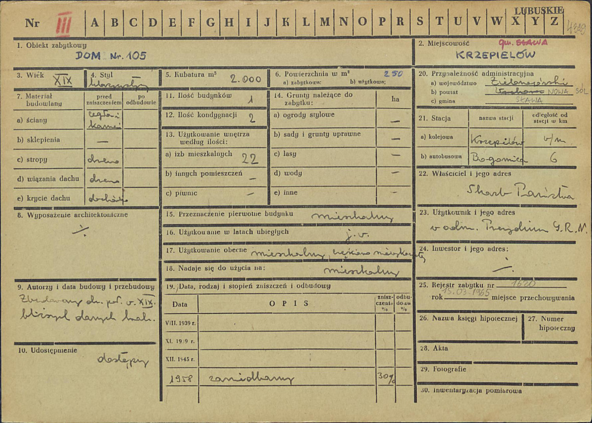 Karta zielona, skan nr 1
