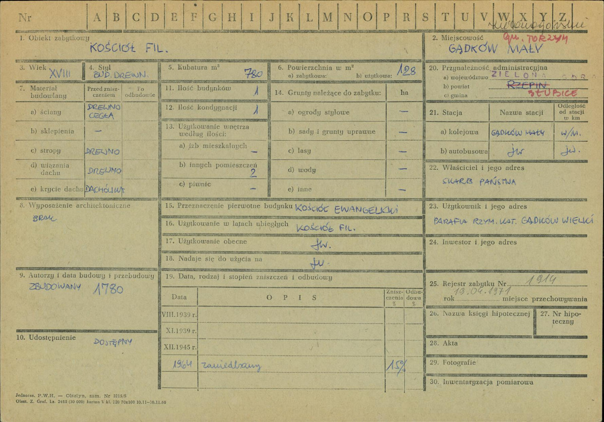 Karta zielona, skan nr 1