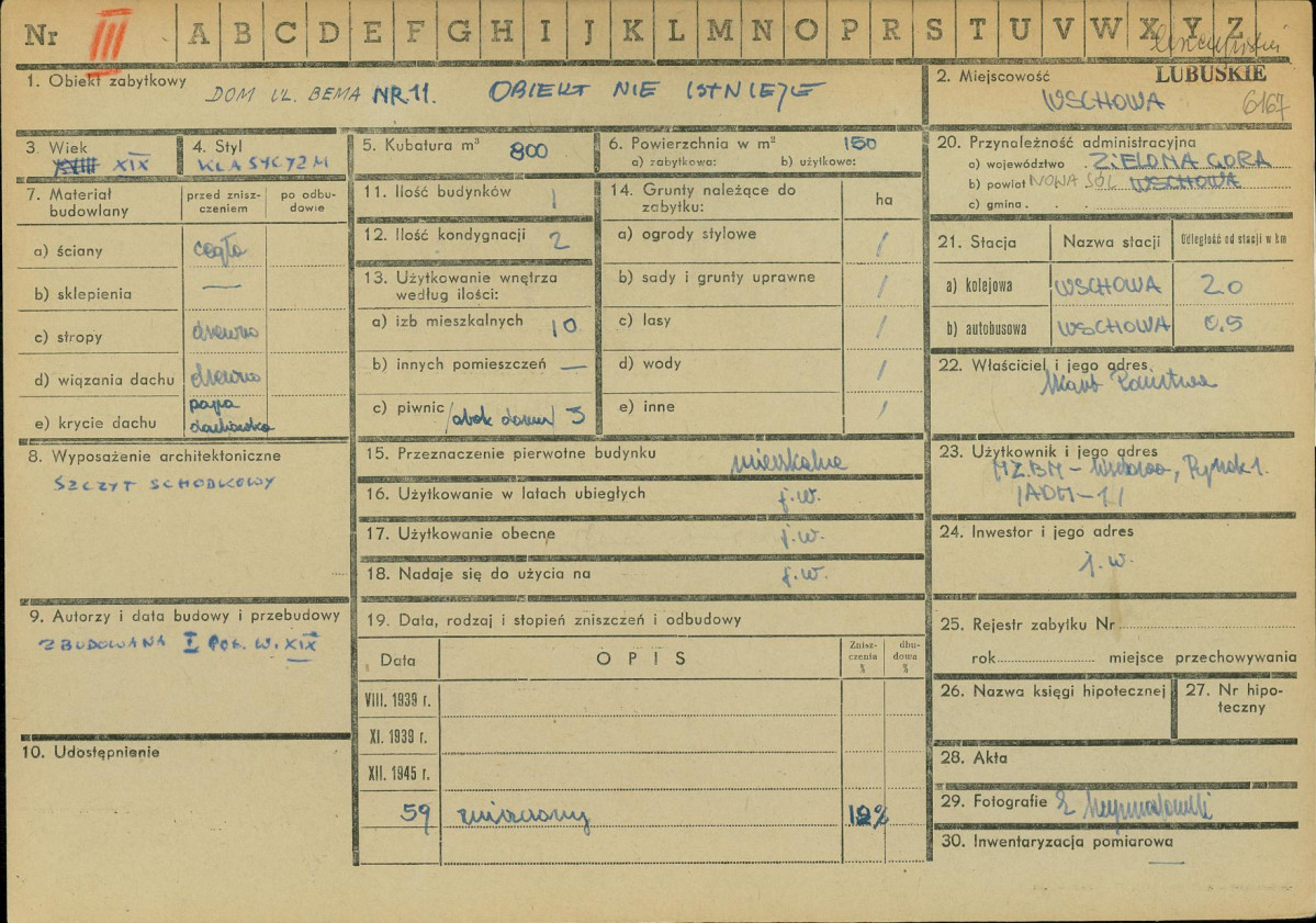 Karta zielona, skan nr 1