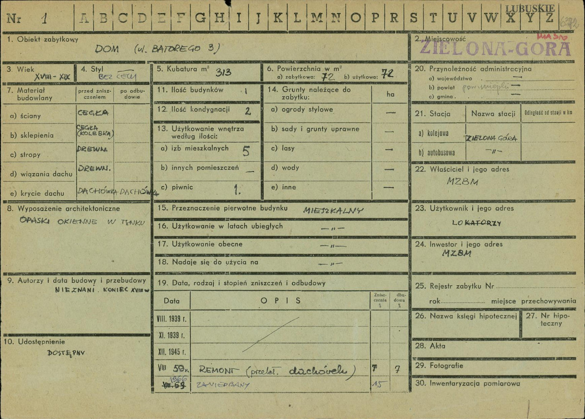 Karta zielona, skan nr 1
