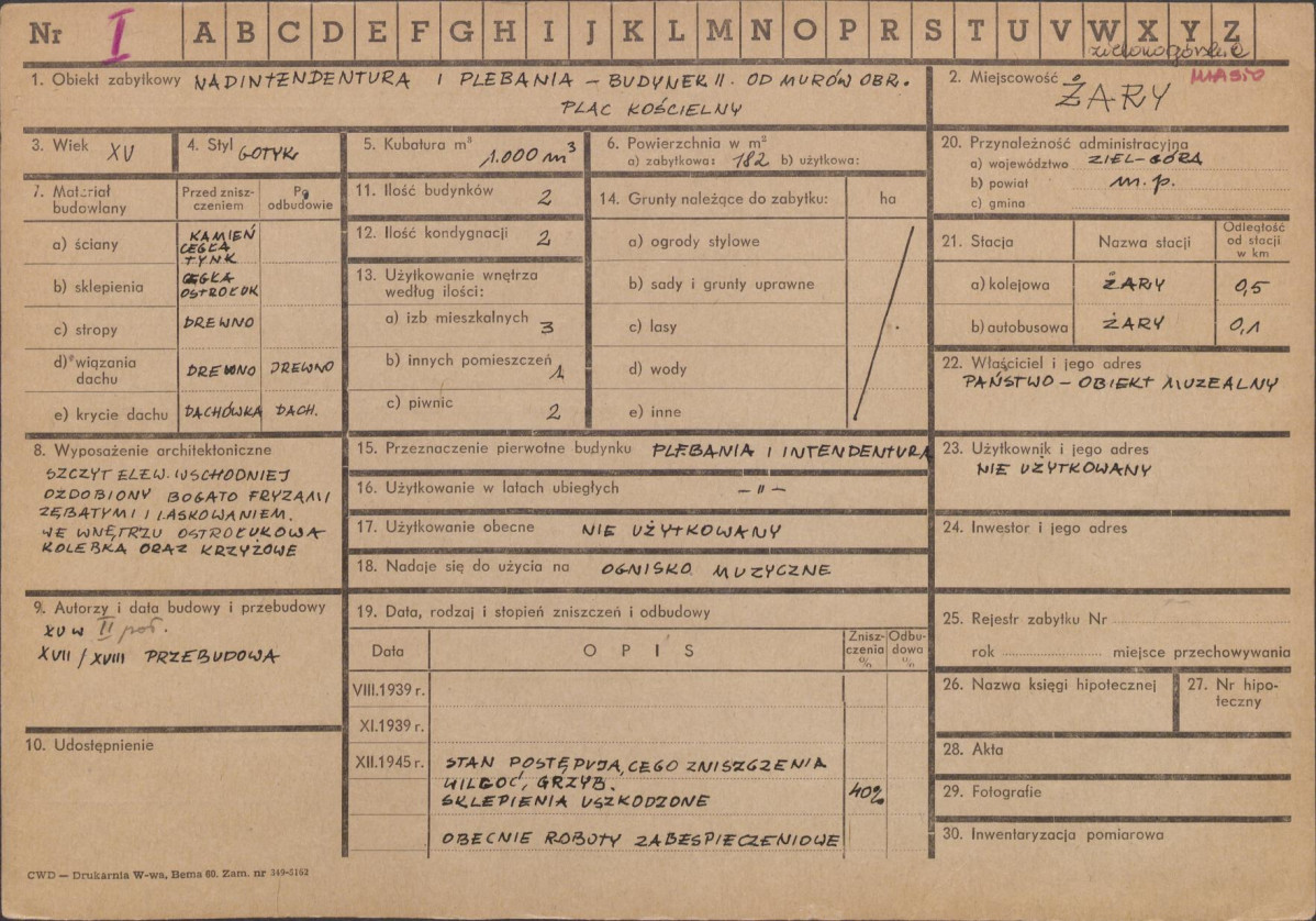 Karta zielona, skan nr 1