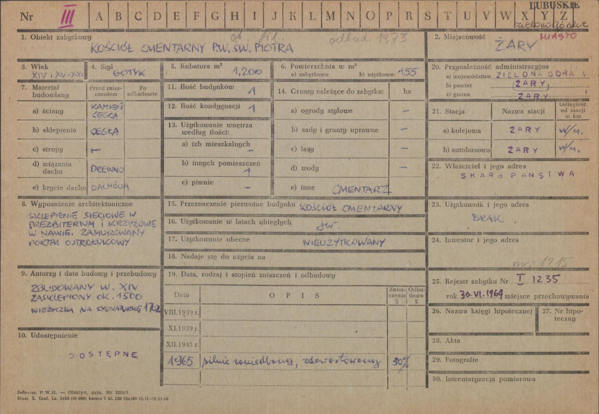 Karta zielona, skan nr 1