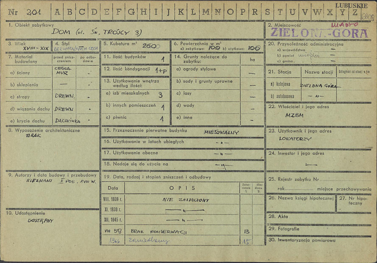 Karta zielona, skan nr 1