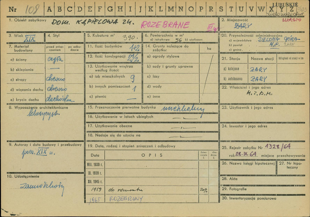 Karta zielona, skan nr 1