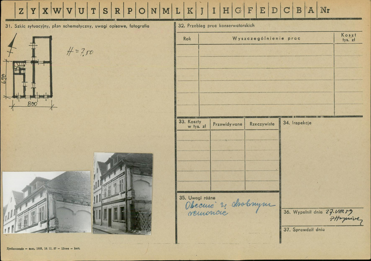 Karta zielona, skan nr 2