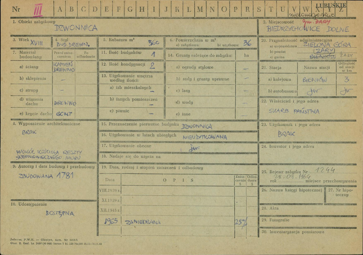 Karta zielona, skan nr 1