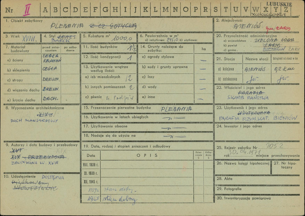 Karta zielona, skan nr 1